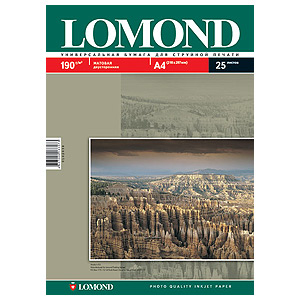  Lomond A4 190/2 50.  
