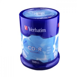    Verbatim CD-R80 52x 700  (100 )  cake box
