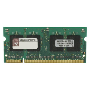  SODIMM DDR2 800 2Gb PC2-6400 Kingston KVR800D2S6/2