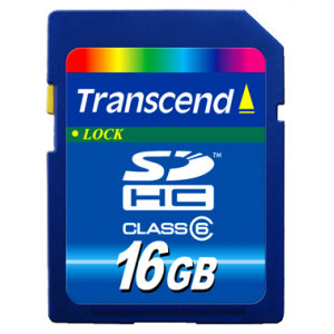 Secure Digital 16Gb Transcend Class6 (TS16GSDHC6)