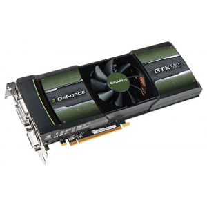  Gigabyte NVIDIA GeForce GTX 590 CUDA 3072MB DDR5 384Bit Dual DVI-I mini HDMI PCI- (GV-N590D5-3GD-B) Retail