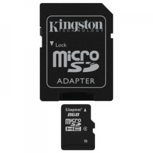   microSDHC 16Gb Kingston Class 4 SDC4/16GB