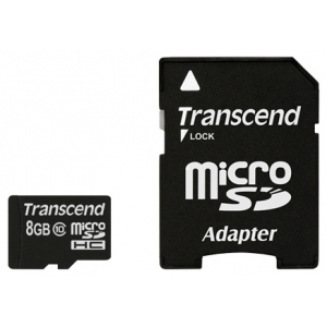   microSDHC 8Gb Transcend Class 10 TS8GUSDHC10