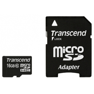   microSDHC 16Gb Transcend Class 10 TS16GUSDHC10