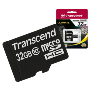   microSDHC 32Gb Transcend Class 10 TS32GUSDHC10