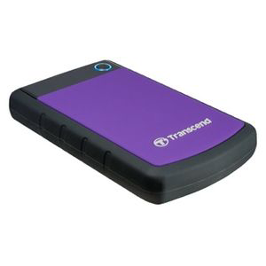   USB3.0 2Tb 2.5" Transcend Portable Disk Drive StoreJet (TS2TSJ25H3P) SATA, Anti-shock