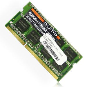  SODIMM DDR3 1333 4GB PC3-10600 QUMO [QUM3S-4G1333K(D)9R/C9]