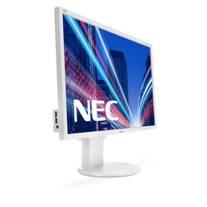  24" NEC EA244WMi White/silver (IPS 1920x1080,  350, 1000:1, 178/178, DVI, DP, D-Sub, HDMI)