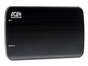  2,5"   USB 3.0  HDD SATA AgeStar 3UB2A12 ,  