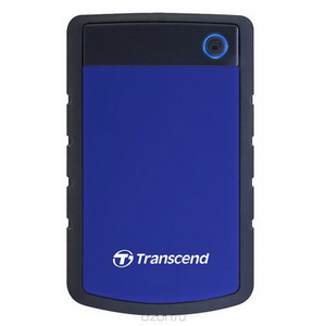   USB3.0 1Tb 2.5" Transcend StoreJet (TS1TSJ25H3B) Blue
