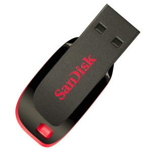  USB2.0 16Gb SanDisk Cruzer Blade SDCZ50-016G-B35