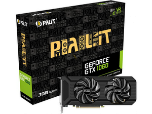  NVIDIA GeForce GTX1060 3Gb PALIT STORMX