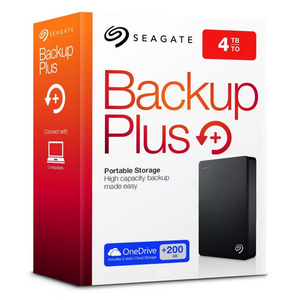   USB3.0 4Tb 2.5" Seagate Portable HDD Backup Plus (STDR4000200) Black