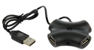 USB- CBR CH-100 Black 4 , USB 2.0