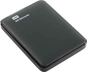   USB3.0 1Tb 2.5" WD Elements Portable [WDBUZG0010BBK-WESN] Black