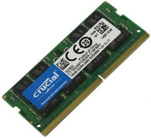  SODIMM DDR4 2400 16Gb PC4-19200 Crucial CT16G4SFD824A