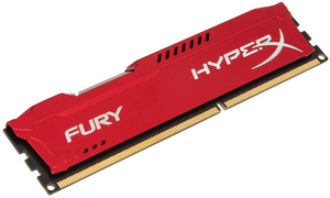   DDR3 1866 4GB (PC3-15000) Kingston HX318C10FR/4 HyperX Fury Red Series