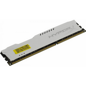   DDR3 1600 8GB (PC3-12800) Kingston HX316C10FW/8  HyperX Fury White Series
