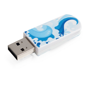  USB2.0 8Gb Verbatim Mini Elements Edition Water 098159