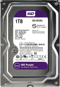   1Tb WD Purple WD10PURZ 5400rpm 64Mb