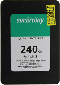 SSD  240Gb Smartbuy Splash 3 SB240GB-SPLH3-25SAT3