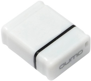  USB2.0 16Gb QUMO NANO [QM16GUD-NANO-W] White